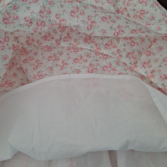 Janie and Jack The Emily floral smocked Sundress Dress Petal pink - Picture 6 of 9